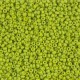 Miyuki seed beads 11/0 - Matted opaque lime 11-2316